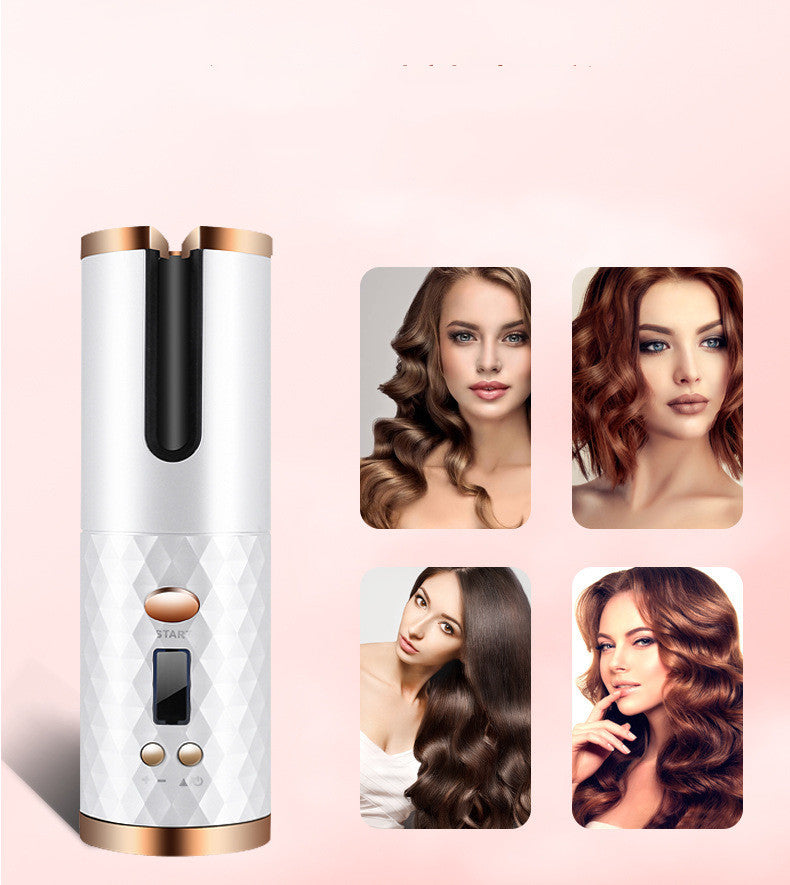 Rechargeable Automatic Hair Curler Women Portable Hair